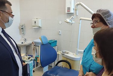 Сергей Бабин встретился с врачами Тоцкой районной больницы